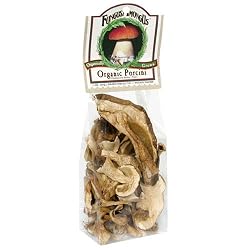 FungusAmongUs Dried Mushrooms, Organic Porcini, 1-Ounce Units (Pack of 4)