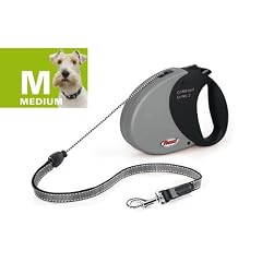flexi Hundeleine Comfort Long 2; 8 m bis 20 kg, anthrazit/schwarz