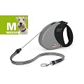 flexi Hundeleine Comfort Long 2; 8 m bis 20 kg, anthrazit/schwarz