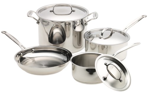 Cuisinart Chef's Classic Stainless 7-Piece Cookware Set
