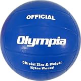 Budget Volleyballs Olympia Soft-Touch Rubber, Blue