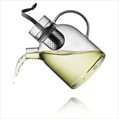 Glass Kettle Teapot with Tea Egg