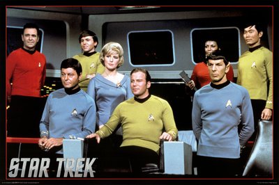 (24x36) Star Trek- Cast Poster