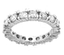 2.25Ct. 14K. White Gold Round Diamond Eternity Anniversary Ring