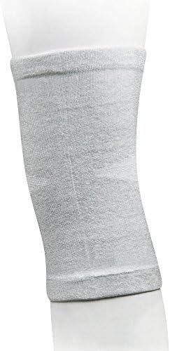 Cycling Knee Protector Leg Knee Patella Support Brace Wrap Protector Pad Sleeve Gray f_o51