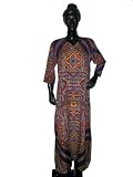 Long Gown-newage Purple Floral Printed Indian Satin Crepe Sleep Gown Designer Dress S-xl Free Shipping