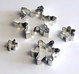 Snowflake Cookie Cutters - Set of 4