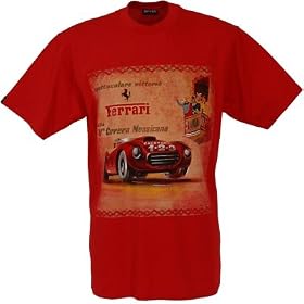 Carrera Panamericana Red Ferrari T-Shirt