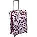 International Traveller Ultra-Lightweight ION 22in. Spinner Wheeled Carry On - Black w/White Dots