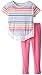 Splendid Little Girls' Striped Shirt and Pant Set