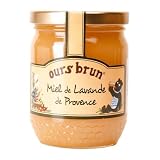 Ours Brun French Provence All natural lavender Honey 13.3 oz Glass jar