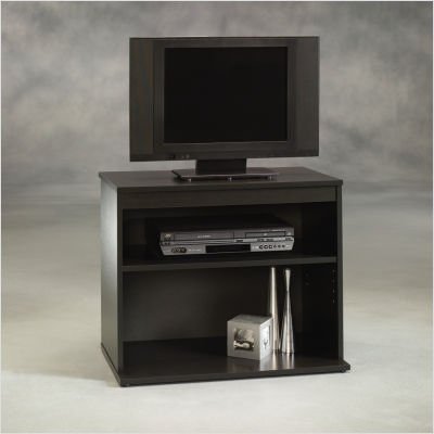 Sauder Beginnings Black TV Stand
