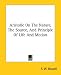Book Aristotle On The Nature, The Source, And Principle Of Life And Motion