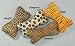 Pet Supplies : PAWPRINT - Wild Style Animal Print Bones - Dog Plush Toy