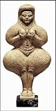 Ishtar Statue on marble base Museum Reproduction