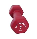 Cap Barbell Neoprene Dumbbell (Maroon, 7-Pound) Reviews