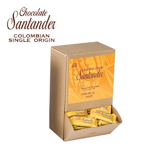 Santander 53% Mini Chocolate Bars in Counter Unit