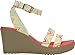 Crocs Womens Womens 15313 Leigh Graphic Wedge Pump,Multi/Mushroom,8 M US