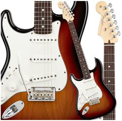 41ZQJrq8CsL Fender American Standard Stratocaster Left Handed Electric Guitar 3 Tone Sunburst Rosewood Fretboard