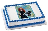 Disney Pixar's Brave Merida Personalized Edible Image Cake Topper