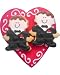 Beautiful Cookies Organic Party Favors-Groom Groom Organic Cookies Cookies, 10 Cookies