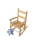 Lipper International 555 Child's Rocking Chair, Natural