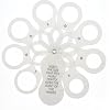Ring Sizer - Measures UK Sizes J - Y For Men And Women