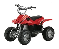 Razor Dirt Quad Electric Four-Wheeled Off-Road Vehicle (Red)