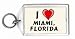 I Love Miami, Florida Keychain