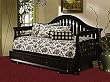 Fraser Daybed With Link Spring In Distressed Black Finish By Fashion Bed Group