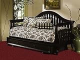 Fraser Daybed With Link Spring In Distressed Black Finish By Fashion Bed Group