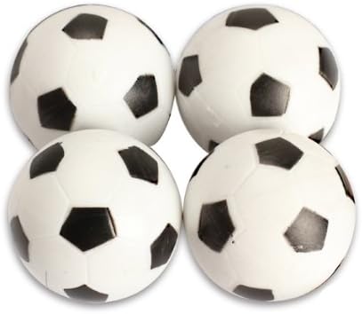 MEIZHIYUE 4pcs New 32mm Plastic Soccer Table Foosball Ball Football Fussball