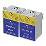 Epson Compatible (2)-Pack Color (T041) Ink Cartridges for Epson Stylus CX3200, C62