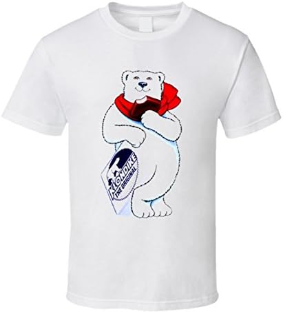 Pumped Up Shirts Klondike Bar Bear Mascot T Shirt 2XL White
