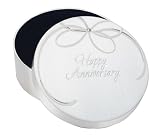 Reed & Barton Plated Holloware HAPPY ANNV BOX 5802 HAPPY ANNIVERSARY BOX