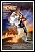 Back to the Future (Michael Looking at Watch) Framed Movie Poster Print - 24 X 36