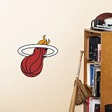 Miami Heat Fathead Wall Graphic Teammate Logo