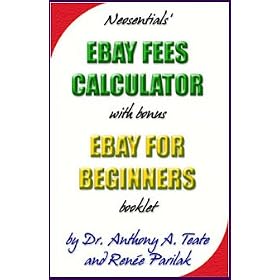 eBay Fees Calculator with eBay for Beginners Booklet
