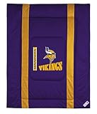 Minnesota Vikings NFL "Side Line Collection" Twin Bed Comforter