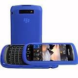 Brand New Blue Hybrid XYLO-GEL Skin / Case / Cover for the BlackBerry BOLD 9800 Torch Slider Mobile Phone.