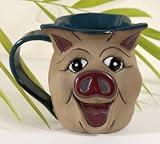 Pet Pig Face Pottery Mug