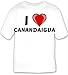 I Love Canandaigua T-shirt Large White