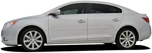 2010-2015 Body Side Molding for Buick LaCrosse - Blade Silver Metallic 17U/WA636R/GAN
