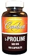 L-Proline 500mg by Carlson - 100 Capsules