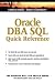 Book Oracle DBA SQL Quick Reference (The Prentice Hall Ptr Oracle Series)