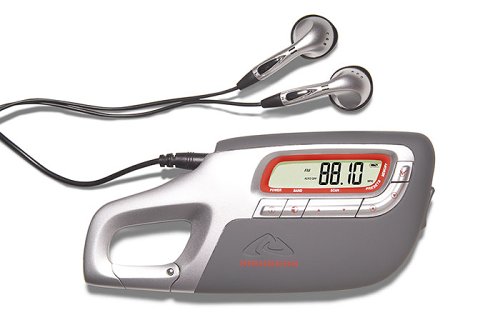 Highgear TrailTune AM FM Radio with Carabiner Clip