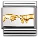 Nomination Composable Classic RELIEF Edelstahl und 18K-Gold (SCHOPFUNG) 030122