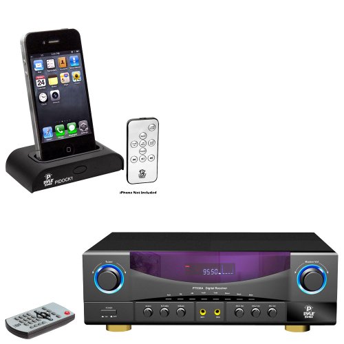 Pyle Stereo Receiver Package Built Home Audio › Stereo Components