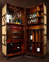 Authentic Models MF078 Stateroom Bar in Ivory