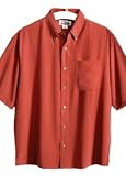 Big Mens Subtle Mini-Plaid Pattern Short Sleeve Shirt (Big & Tall and Regular Sizes)